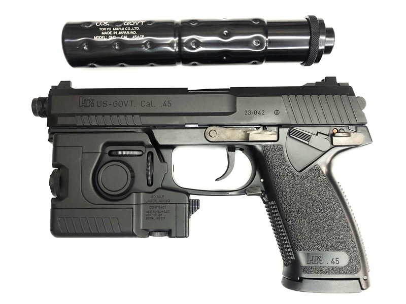 売り切れ【特選中古品】固定スライドガスガン 東京マルイ H&K ソーコム