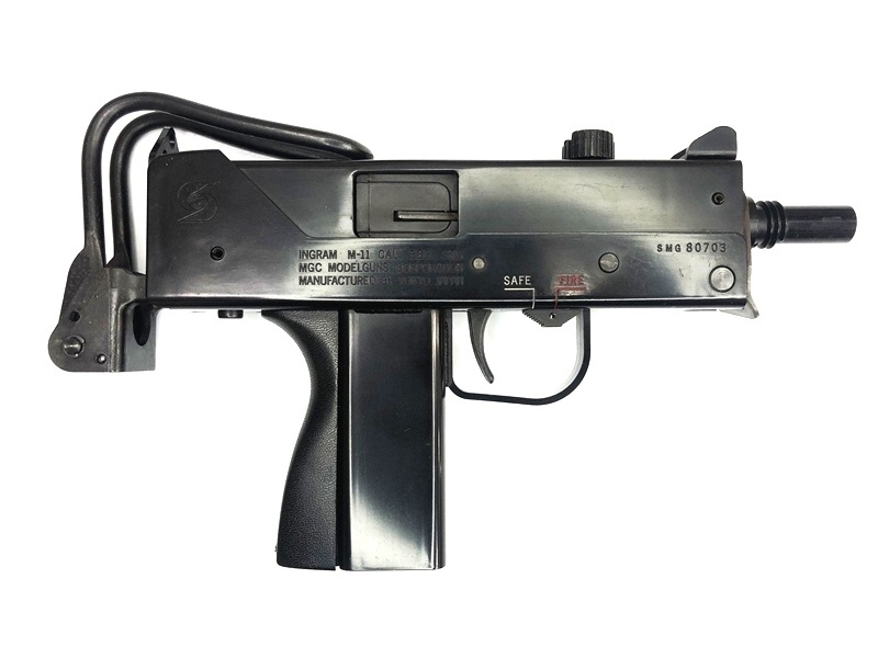 売り切れ【特選中古品】発火モデルガン MGC イングラムM11 MG-BLK