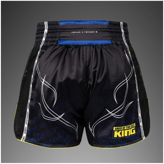 VENUM ヴェナム x TEKKEN 8 ムエタイショーツ - キング - ブラック