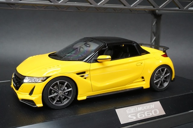 1/18 ホビージャパン HJ1808MY 無限 S660 カーニバルイエロー2, Boost