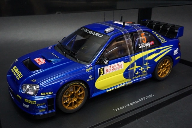 1/18 オートアート 80591 スバル インプレッサ Wrc 2005'P SOLBERG P