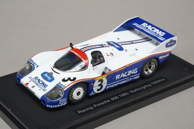 1/43 エブロ 43889 レーシング ポルシェ 956 Nurburgring 1983 1000Km