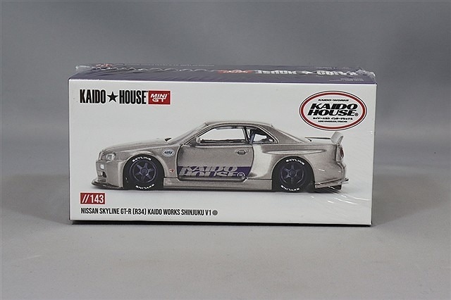 新品 KHMG143 TSM MINI-GT 1/64 日産 Nissan スカイライン GT-R R34