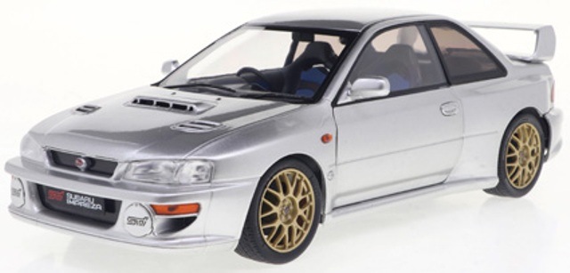新品 S1807408 SOLIDO 1/18 スバル インプレッサ 22B 1998 (シルバー
