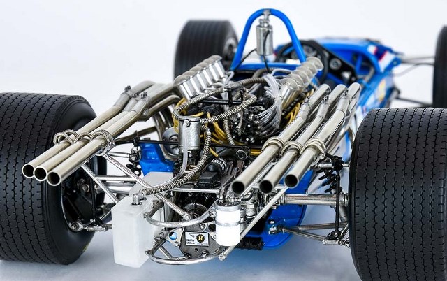 新品 K845 Model Factory Hiro 1/12 マトラ MS11 Ver.C 1968 Rd.6