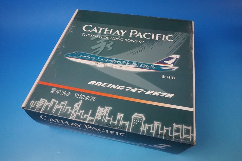 1/200 B747-267B キャセイパシフィック The Spirit of Hong Kong B-HIB