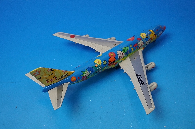 1/400 B747-400 ANA ポケモン お花ジャンボ JA8956 [NH40066] 全日空