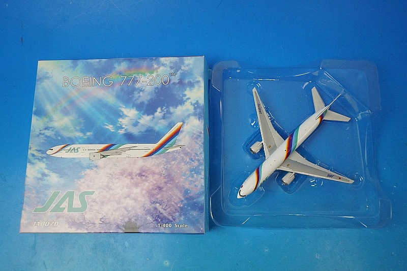 航空機・ヘリコプター JAS B777-200 JA007D Rainbow 航空機