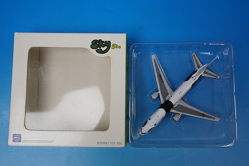 1/500 B767-300ER ANA FLY!パンダ JA606A Sky/中古｜｜飛行機模型 通販