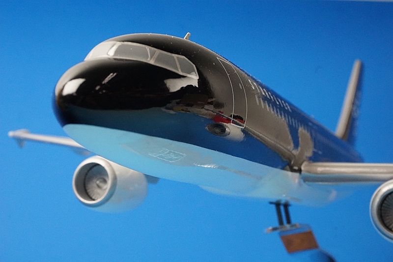 全長約45cm 全幅約42cm A320-200 スターフライヤー JA01MC