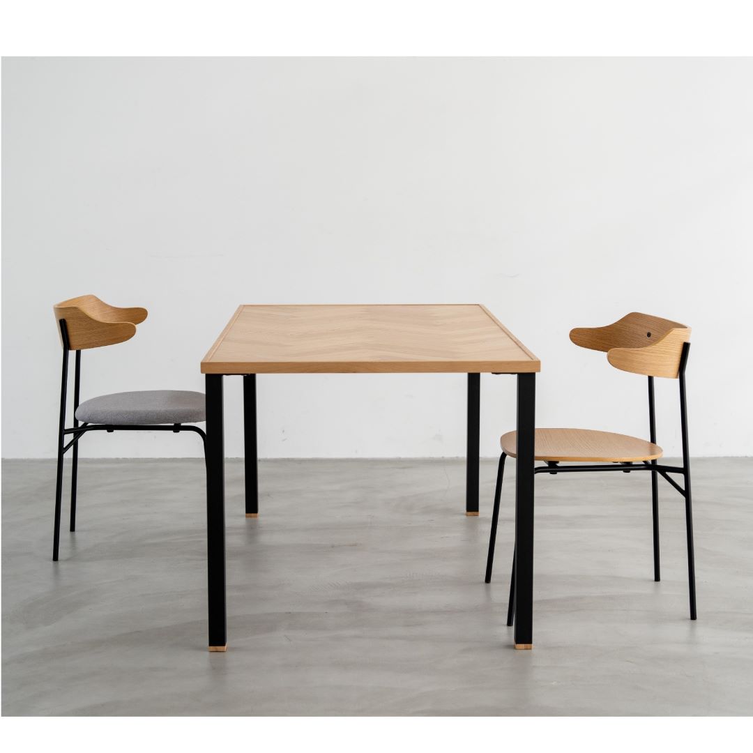 ダイニングチェア KAPELLⅢ(カペル3) 板座 オークナチュラル