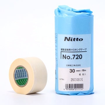 日東電工 紙粘着マスキングテープ No.720 1包 | 藤倉応用化工