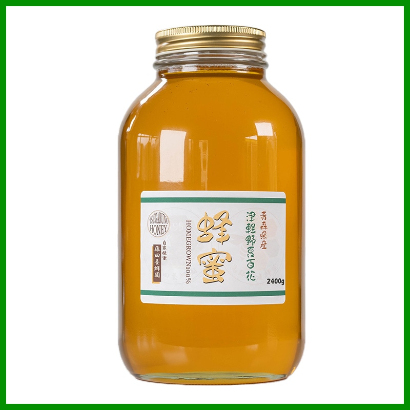 津軽野百花2400g｜百花はちみつの通販なら国産はちみつ専門店藤田養蜂