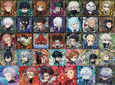 全34種セット(フルコンプ)] にふぉるめーしょん 呪術廻戦シール