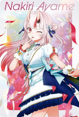 8 百鬼あやめ ホロライブプロダクション ウエハース vol.3