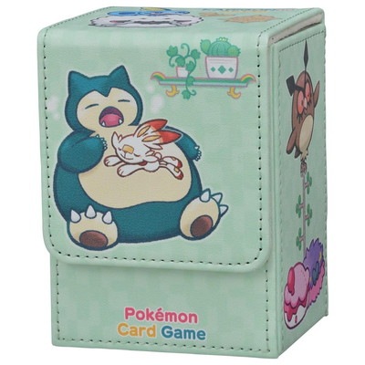 ポケモンカードゲーム フリップデッキケース カビゴンのあくび【宅配便