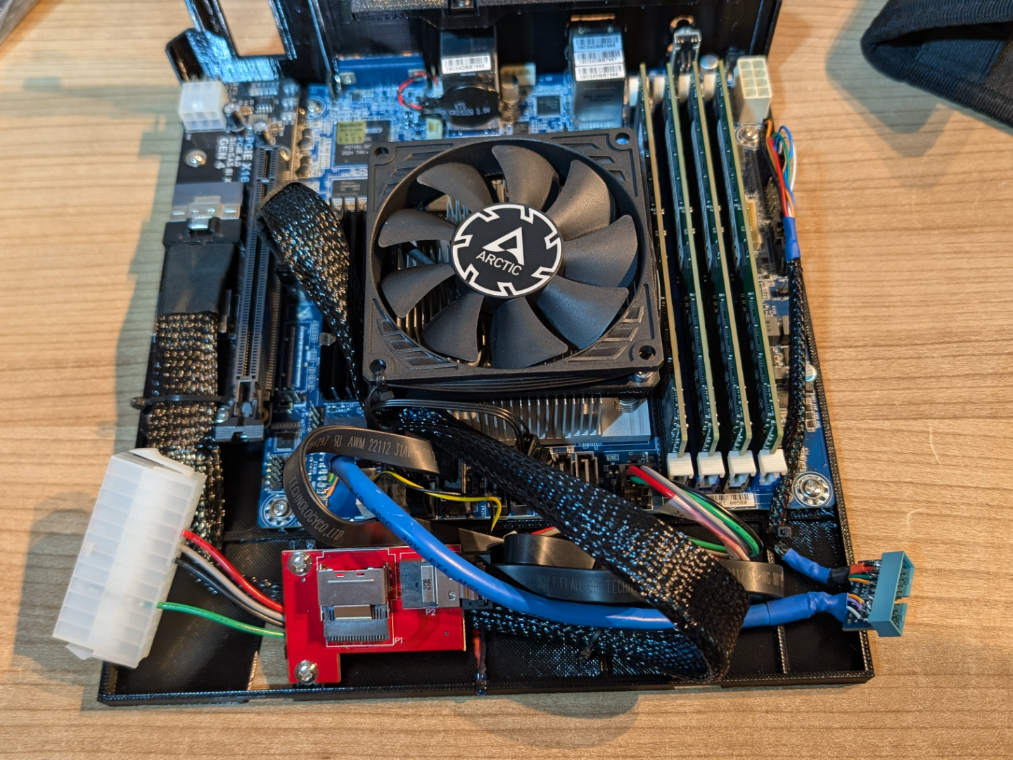 HP Microserver Gen8 mITX and MJ11-EC1 upgrade - Free 3D Print