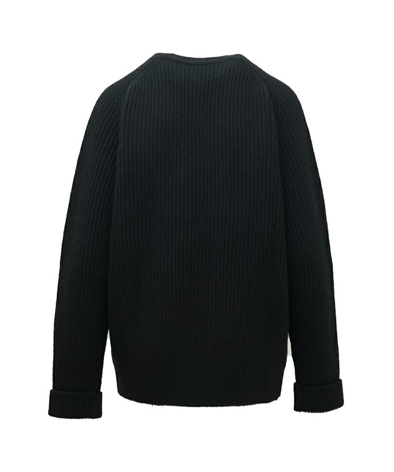 DESCENDANT＞CLAM CREW NECK KNIT | MAKES ONLINE STORE