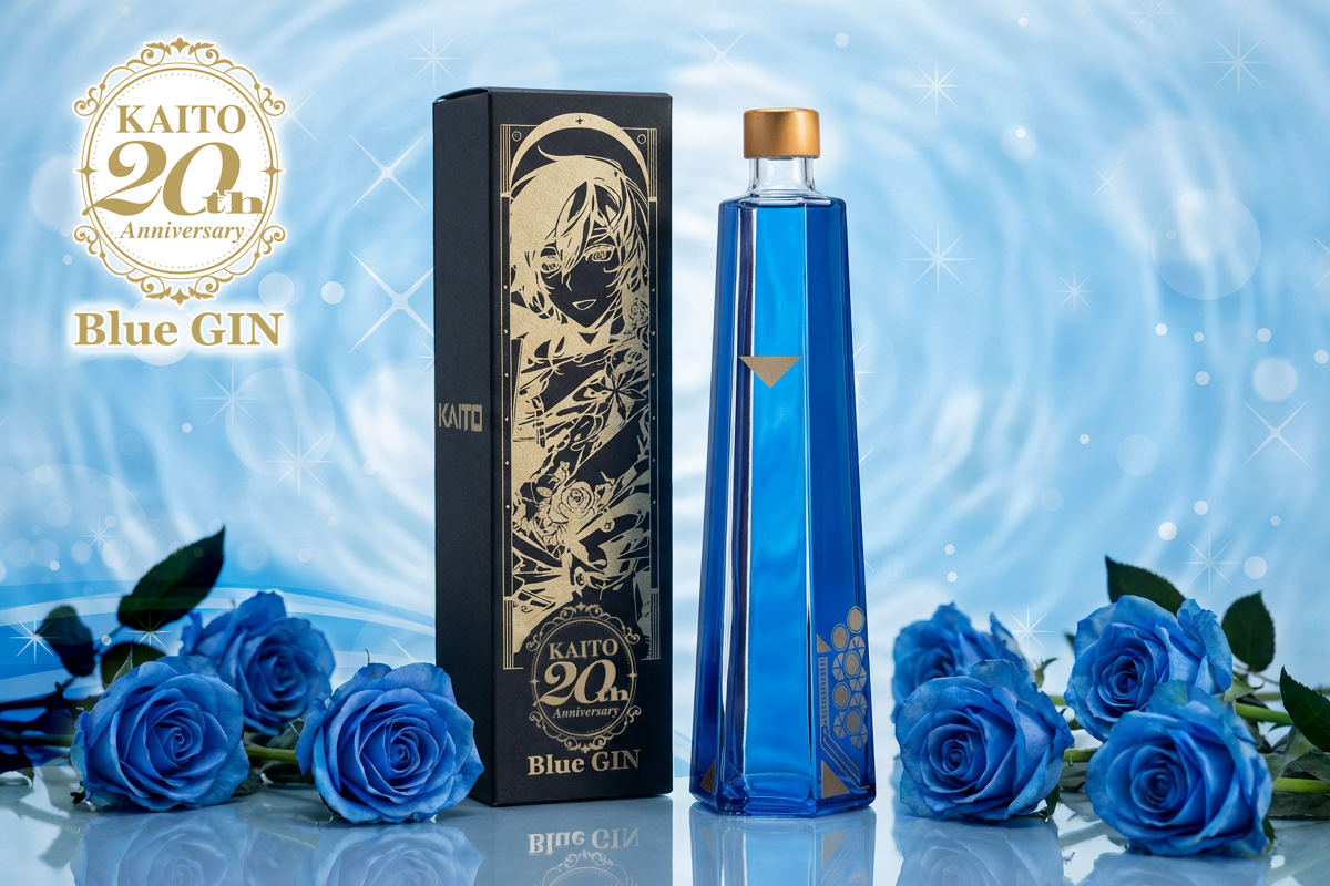 KAITO 20th Anniversary. -Blue GIN ＆ Botanical Drink- 橋本漆芸