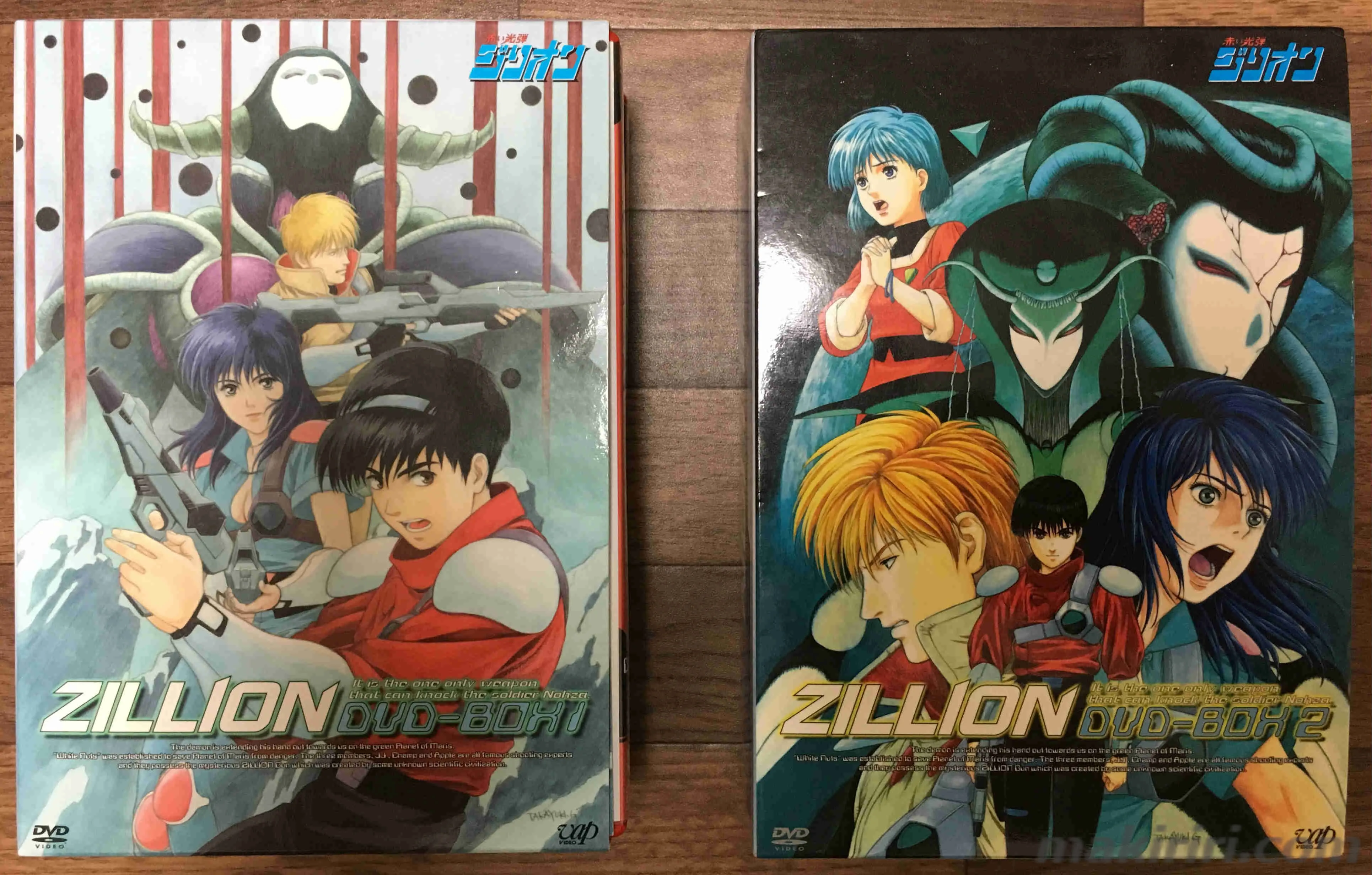 おすすめアニメ】豪華声優陣のSFアニメ赤い光弾ジリオン | 田舎で趣味