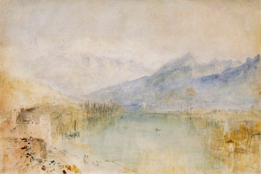 The Lake of Thun. Ca. 1844 | ジョゼフ・マロード・ウィリアム