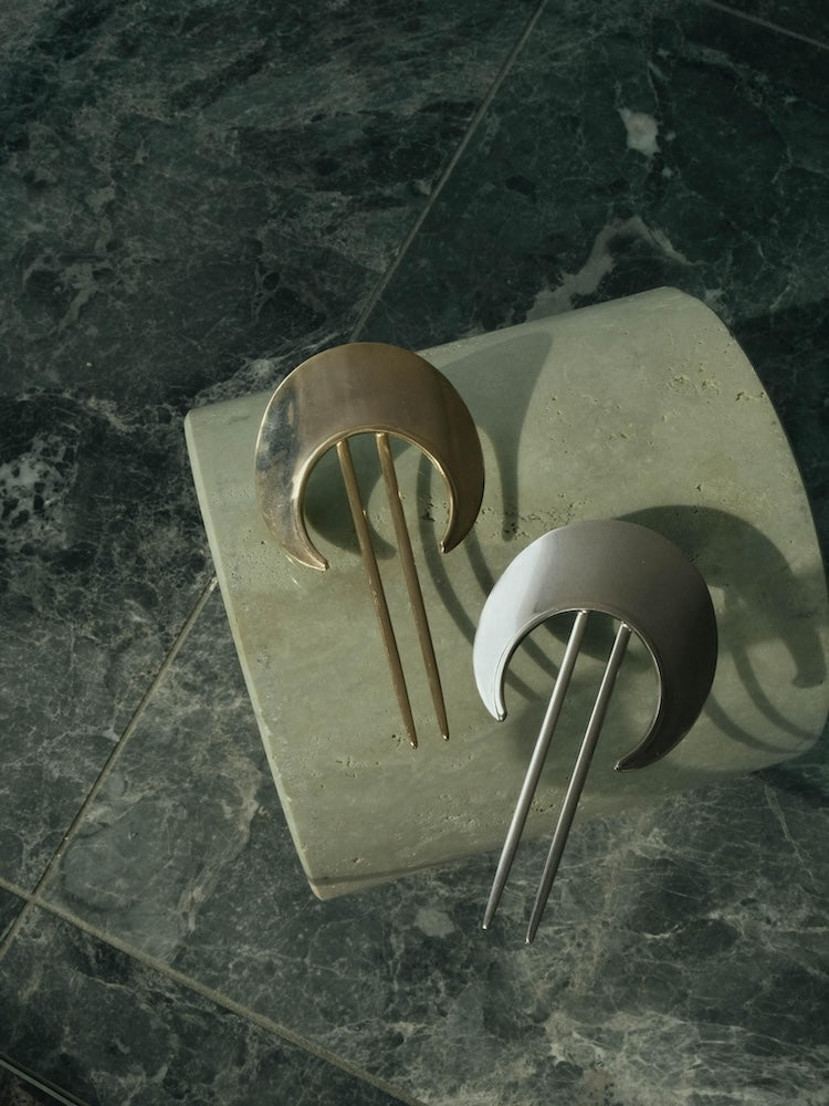 Moon Plate Hair Fork｜三日月ヘアフォーク – MARTE
