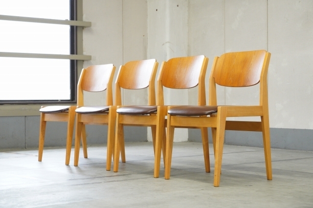 2021/11/21】天童木工 水之江忠臣「ブックチェア」ダイニングチェア