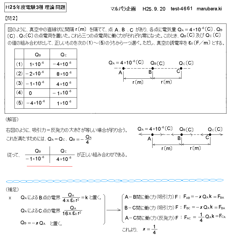 電験三種理論問題考察(H25年度)