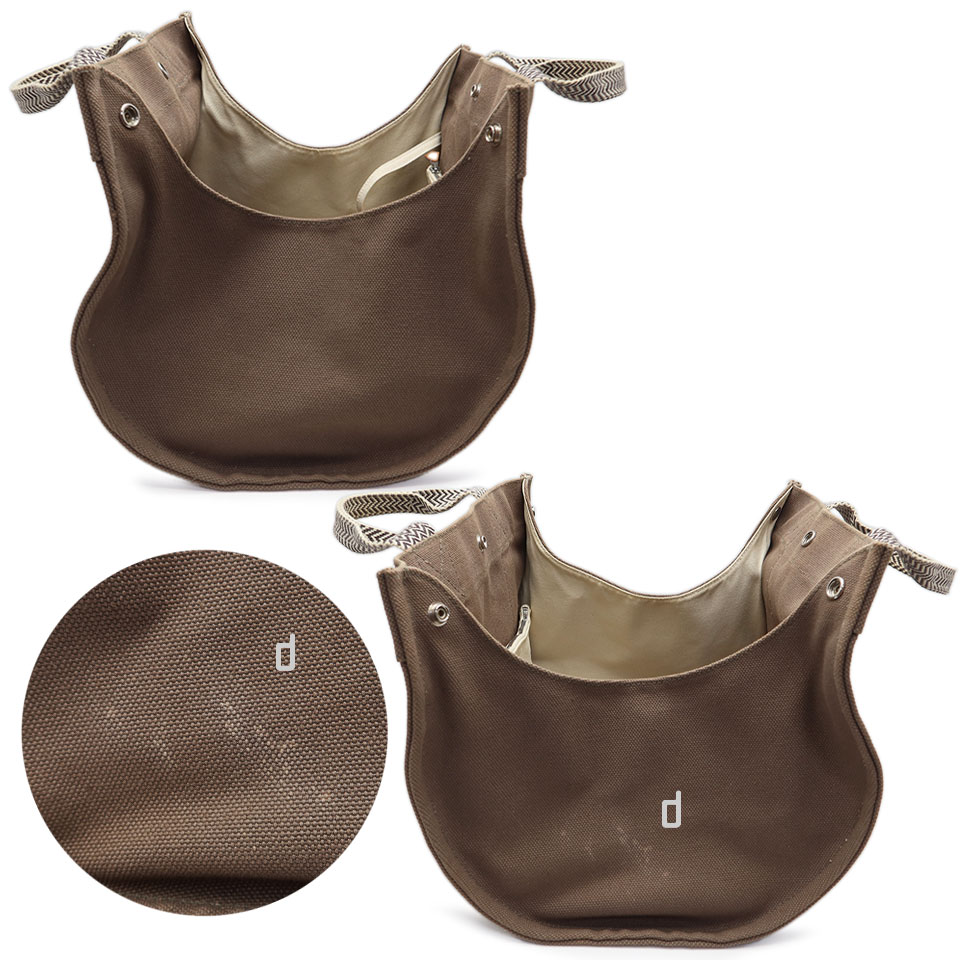 HERMES エルメス カンヌPM トートバッグ ハンドバッグ トワルアッシュ