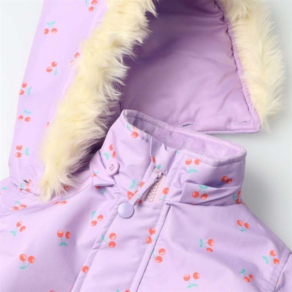チェリー柄切替スノーコンビ スノー｜子供服・ベビー服の通販はこども