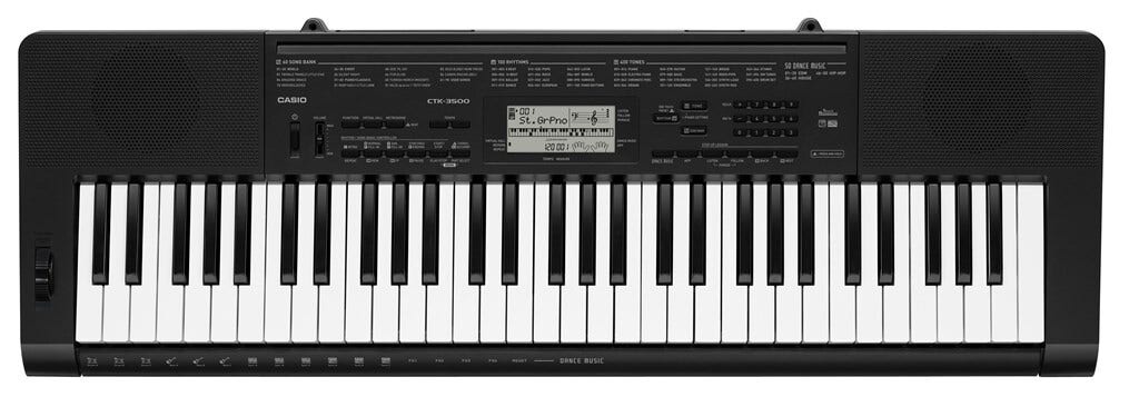 Casio CTK-2550 Keyboard: 61 Keys, 400 Tones & Dance Music Mode