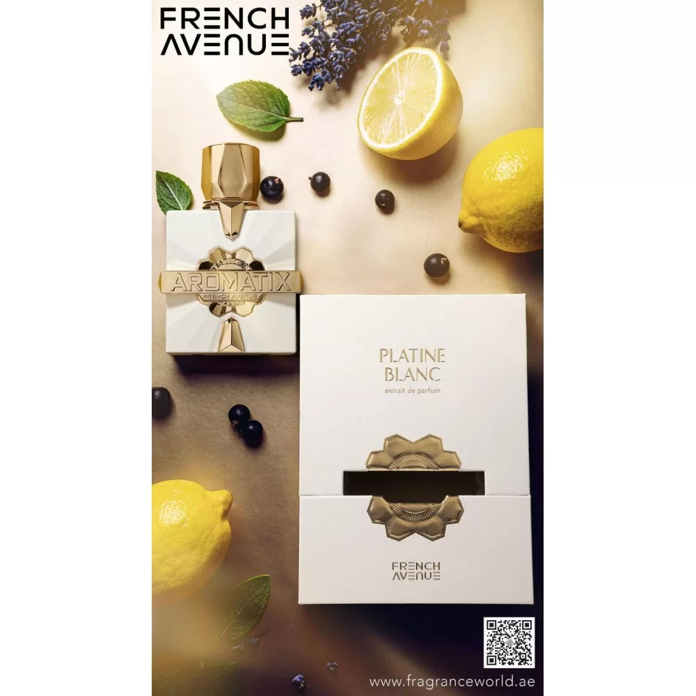 Aromatix Platine Blanc French Avenue 100ml Arabic Perfume | MARABIKA