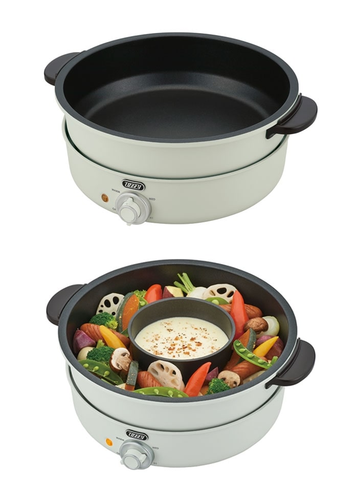 Toffy】電気グリル鍋 K-HP2-AW| その他お取り寄せ・通販のオンワード