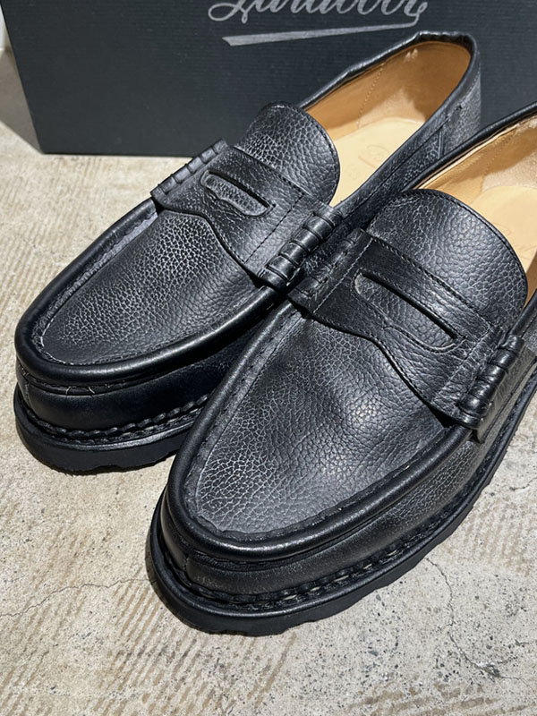 Paraboot（パラブーツ） REIMS（ランス） シボレザー ブラック - margin