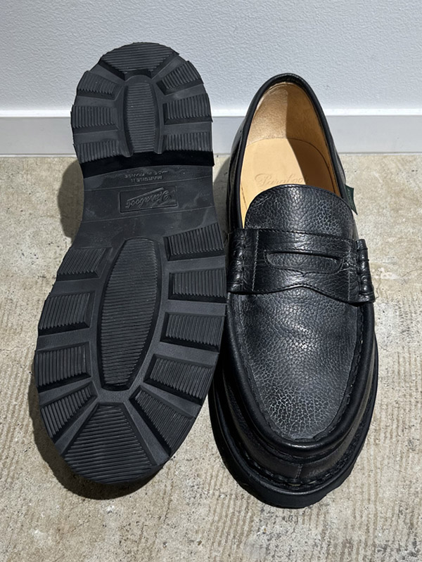 Paraboot（パラブーツ） REIMS（ランス） シボレザー ブラック - margin