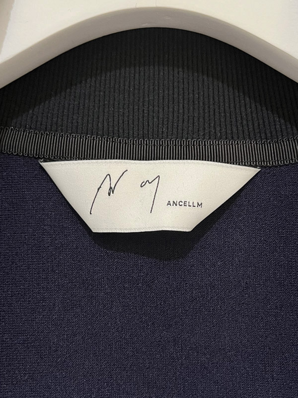 ANCELLM（アンセルム） Velour Switching Jacket（ベロアスイッチング