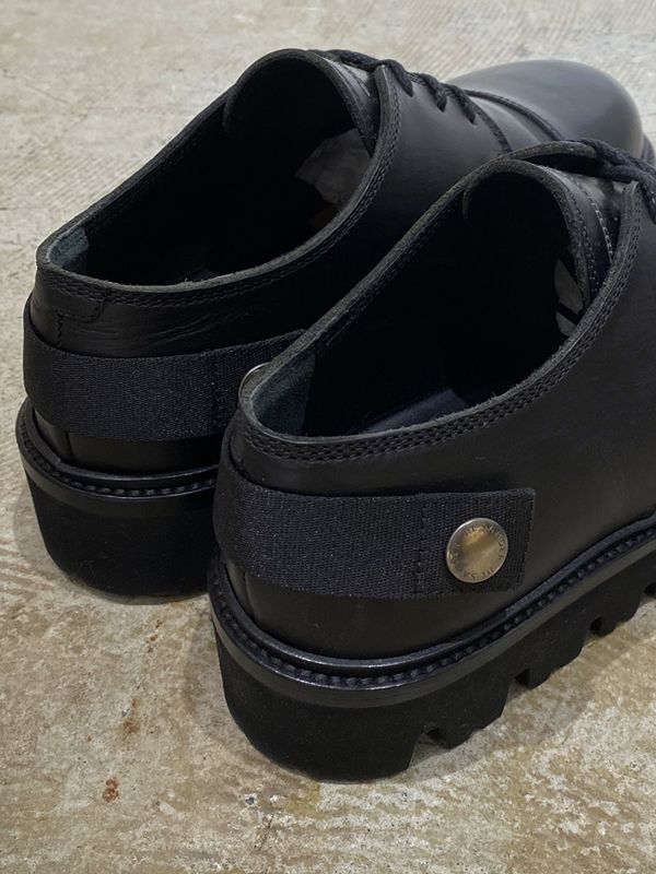 JIL SANDER（ジルサンダー） レザーシューズ ブラック - margin