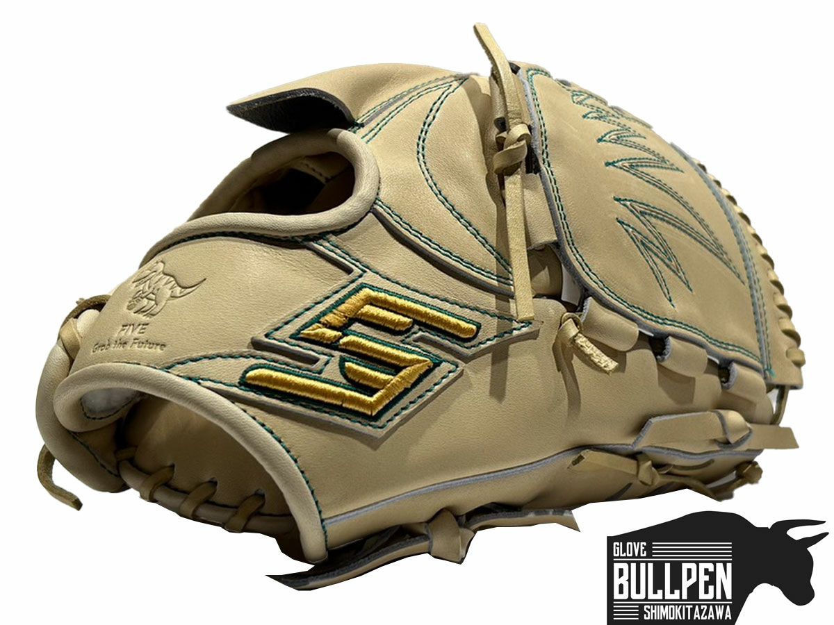 ファイブ FIVE 専用グラブ袋付き マリオオリジナル 硬式投手用グラブ
