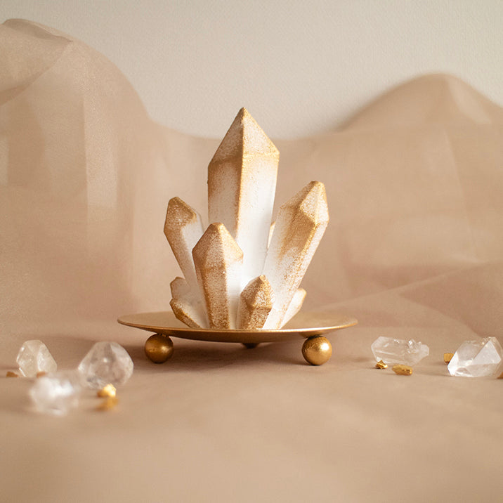 crystal aroma stone | クリスタルのアロマストーンオブジェ《香る