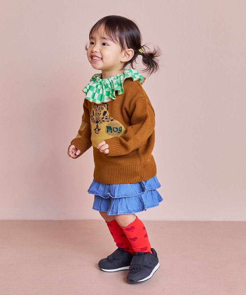 マシンウォッシャブル】クルーネックセーター ｜ トップス ｜ 子供服の