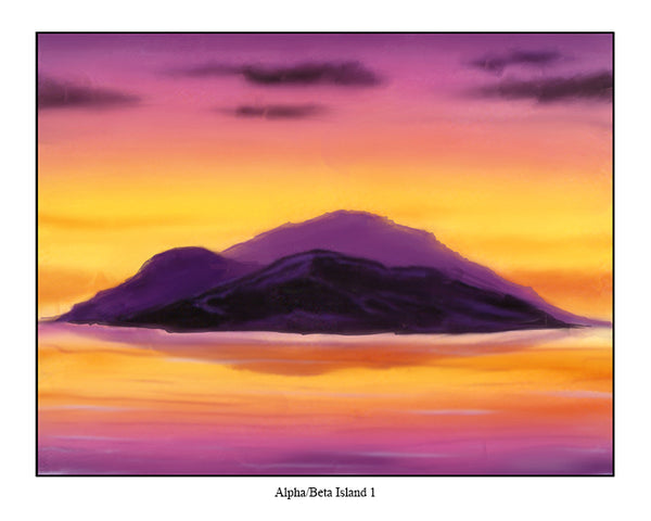 Alpha Island 1 – Mark Poole Art