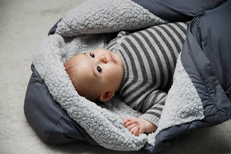 baby cover 1 blue grey | ギフト・スタイ・出産祝いのMARLMARL