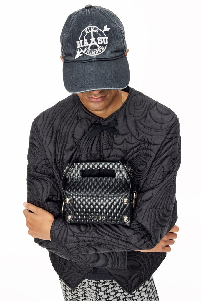 Leather Cake Bag - Black - MASU– MASU Official Online Store