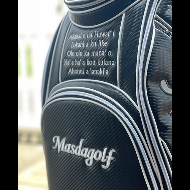 マスダゴルフ』×『アロハスタンダード』9.5型トーナメントバッグ