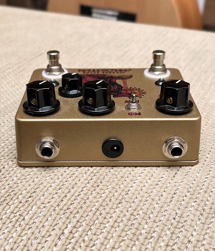 USED AnalogMan Sun Lion Fuzz Booster Pedal 2SB175