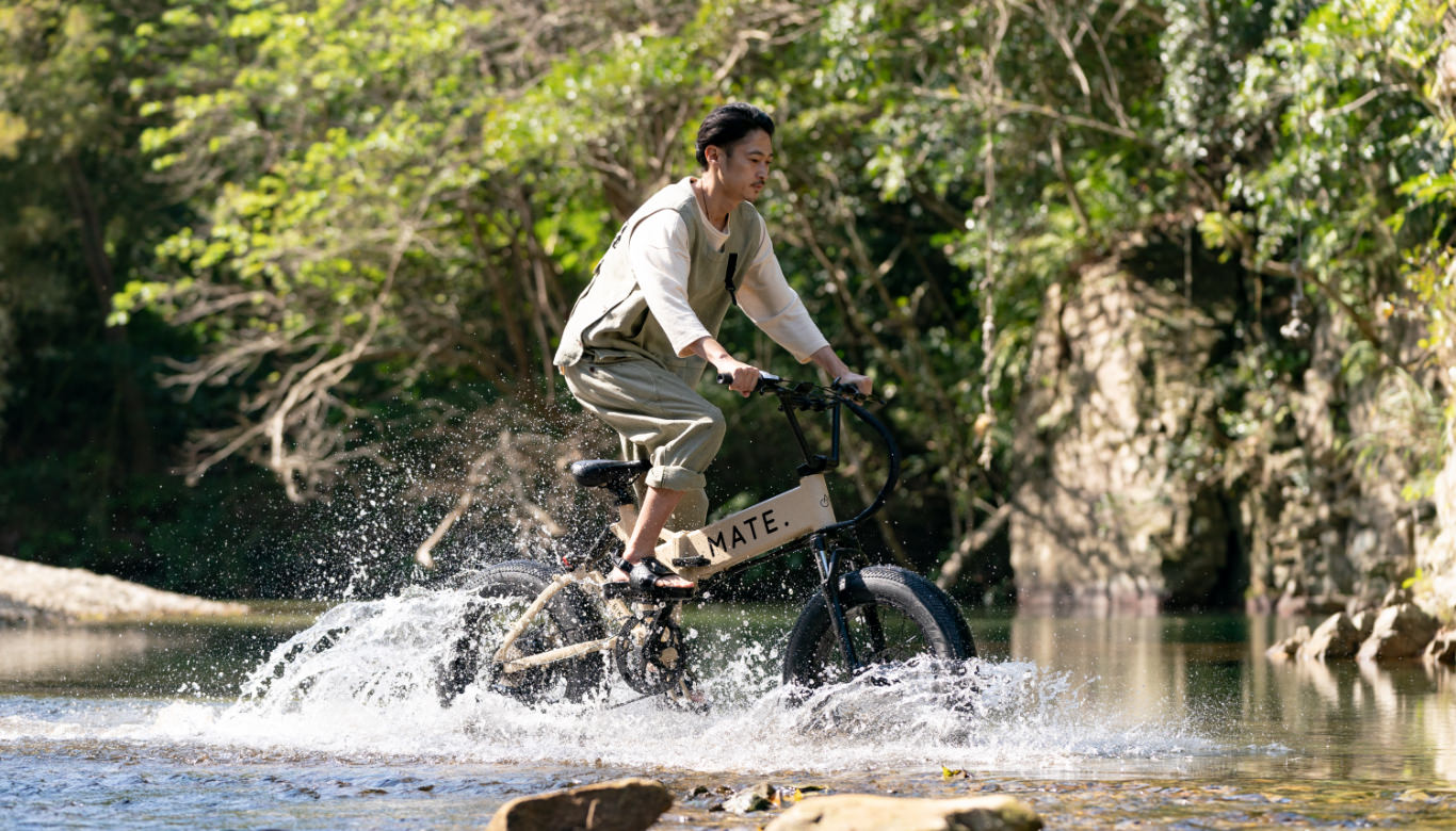 窪塚洋介 for MATE.BIKE | Nature Concept – MATE.BIKE JAPAN