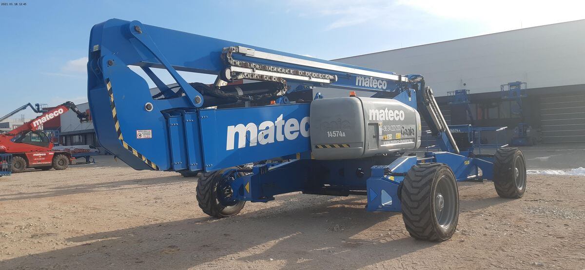 EN - ZX-135/70 | Articulated-telescopic boom lifts | Mateco Hungary