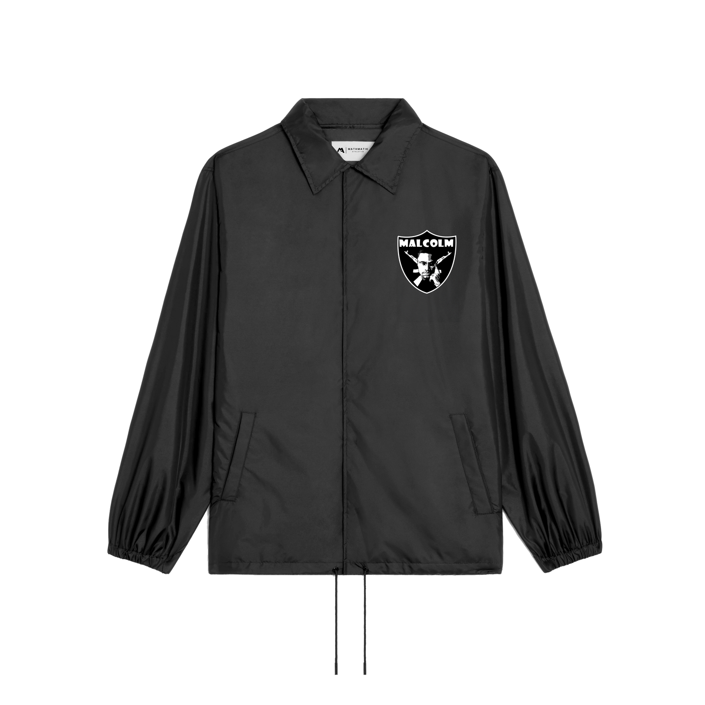 BAMN Malcolm X Coach Jacket – Mathmatik Athletics