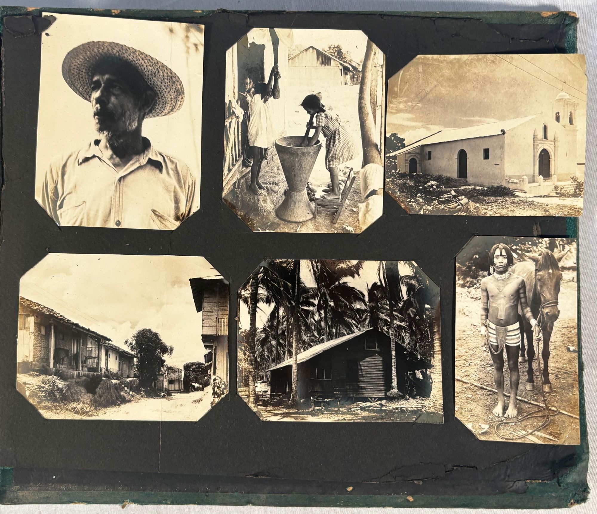 Panama Canal Zone and Native Life Photo Album, ca. 1940–1943