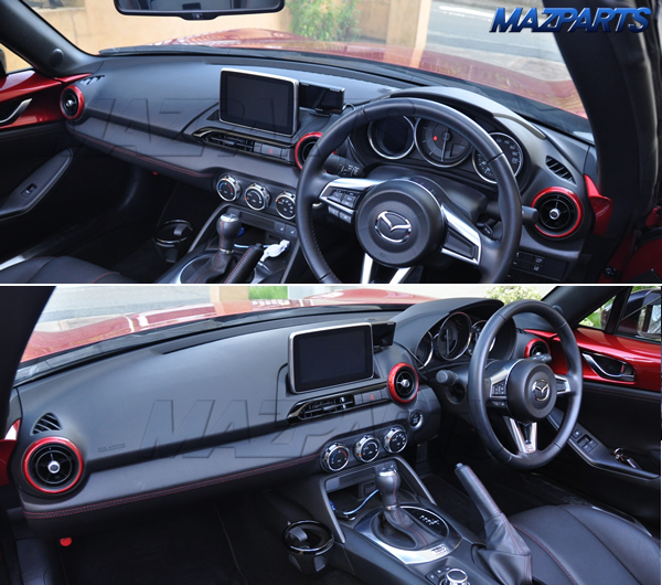 NDロードスター、CX-3、DJデミオ用純正色塗装済みエアコン吹き出し口